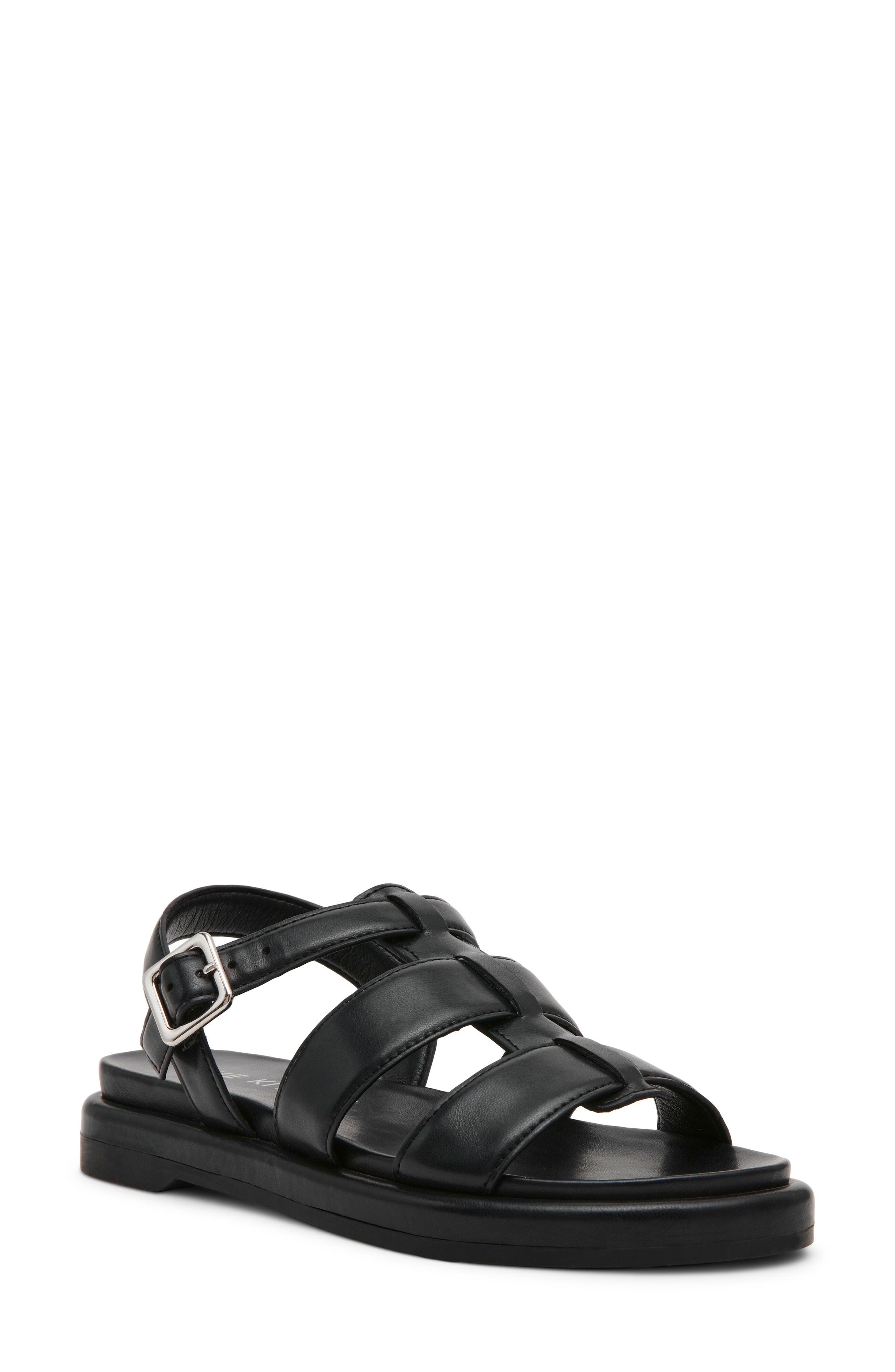 Anne Klein Elodie Fisherman Sandal, Main, color, 