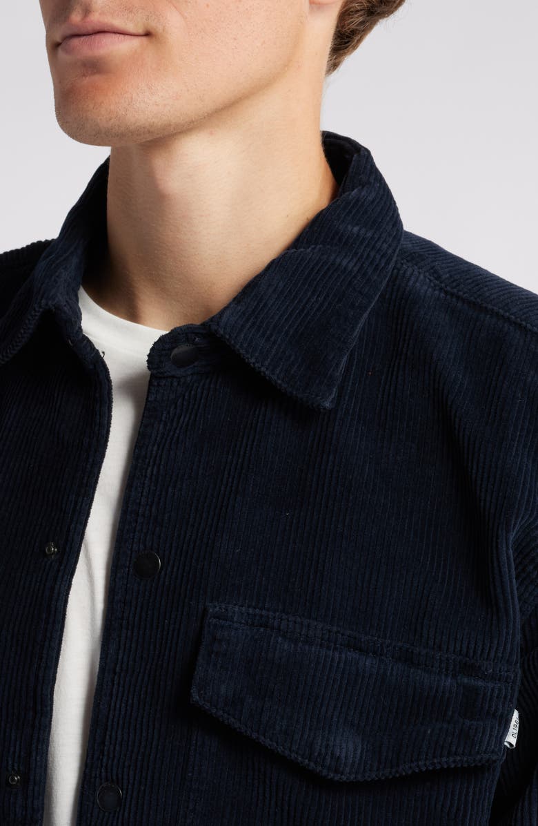 DL1961 Hudson Perry Corduroy Snap-Up Overshirt, Alternate, color, 