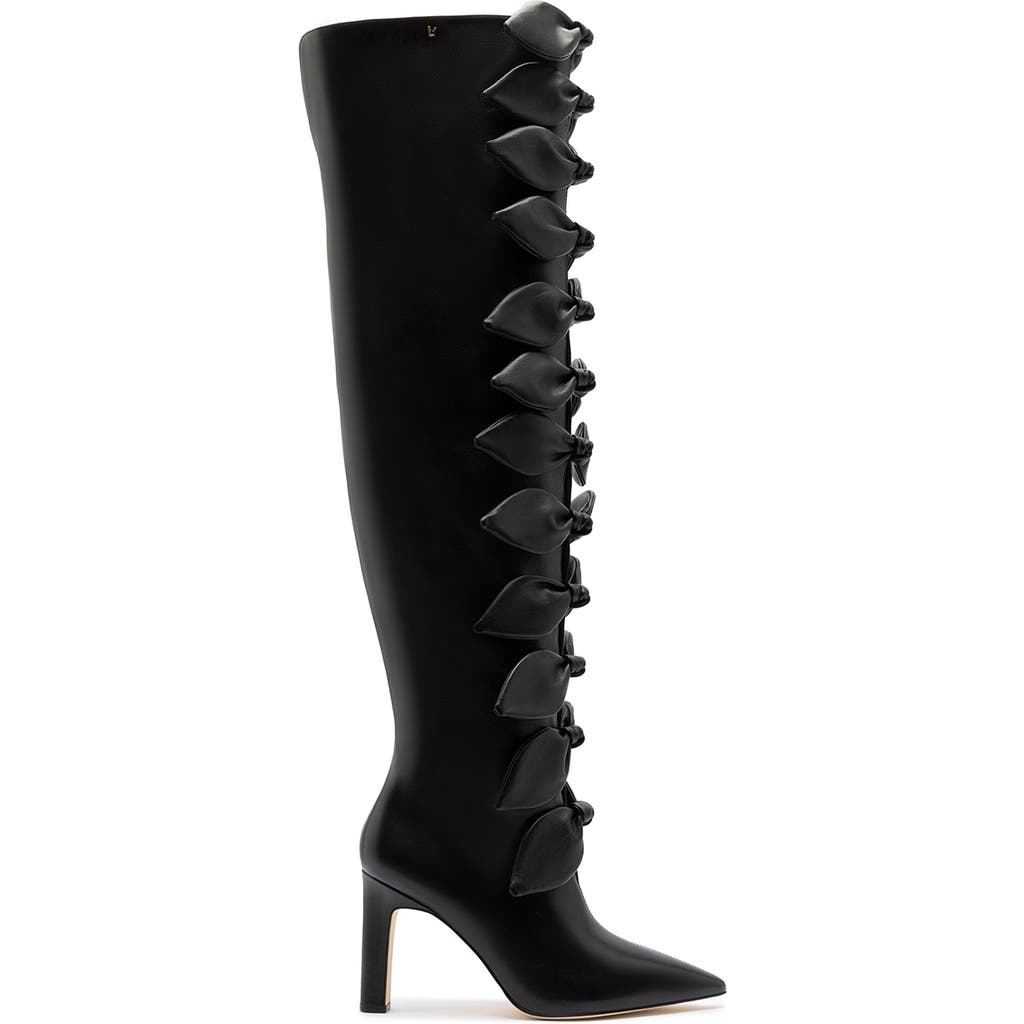 Larroude Larroudé For Jonathan Cohen Tie Boot In Black