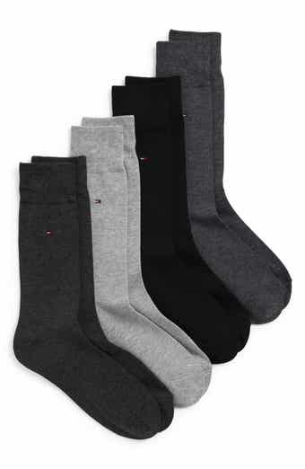 Tommy Hilfiger 4-Pack Solid Crew Dress Socks