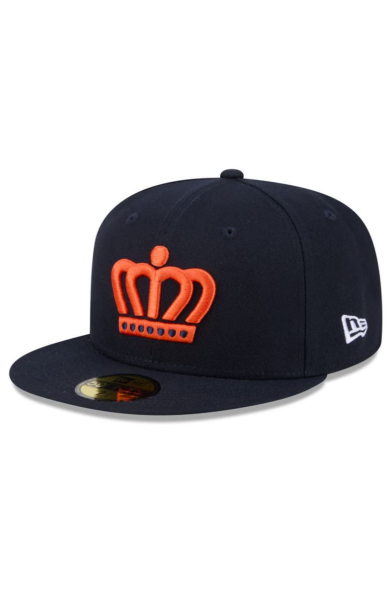 Men's New Era  Navy Netherlands Baseball 2026 World Baseball Classic 59FIFTY Fitted Hat, Alternate, color, Navy