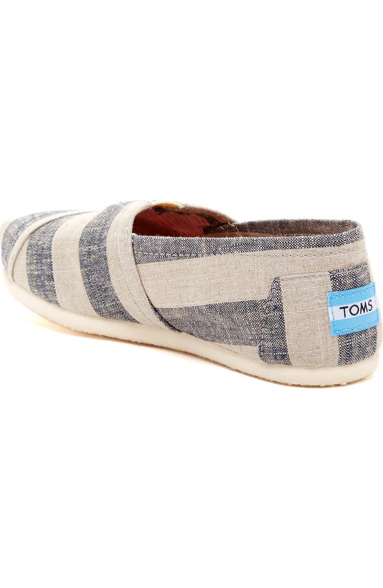 TOMS 'Classic - Stripes' Slip-On, Alternate, color,