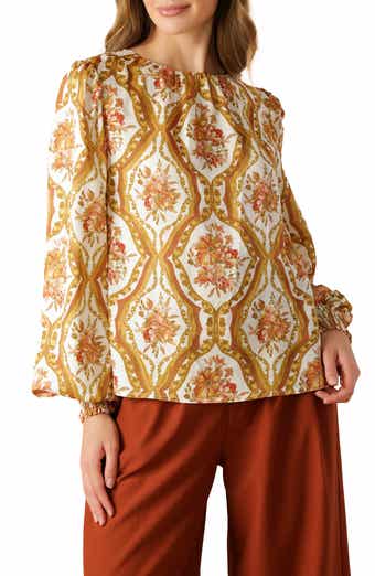 Floral Long Sleeve Top