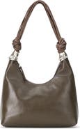 STAUD Cuff Leather Shoulder Bag