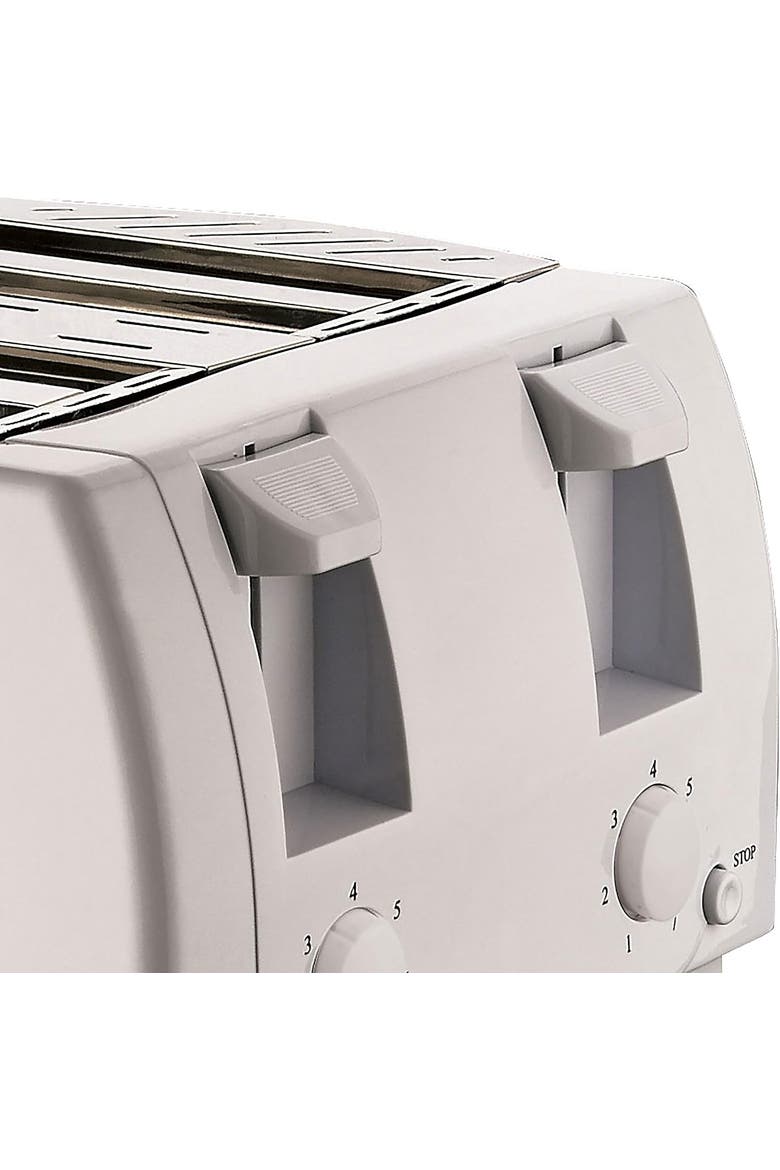 4-Slice Cool Touch Toaster, Alternate, color, White