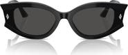 Jimmy Choo 61mm Oval Sunglasses
