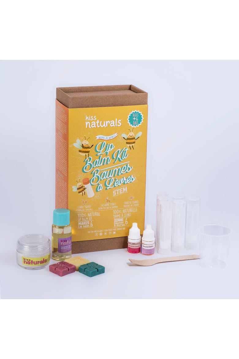 Lip Balm Making DIY Organic Beauty Craft, 2 Flavors, Kids 6+, Alternate, color, Multicolored