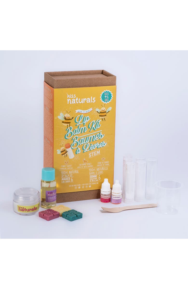 Kiss Naturals DIY Lip Balm Making Craft Kit for Kids, Alternate, color, 