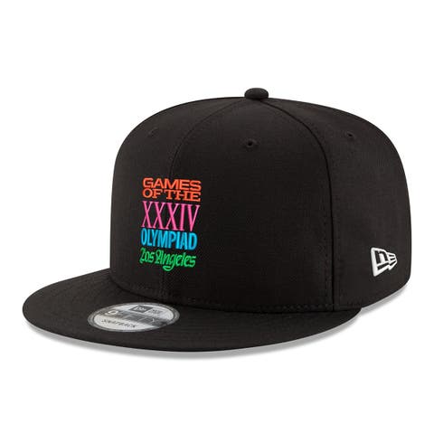 Men's New Era Black LA28 Superbloom Collection 9FIFTY Snapback Hat