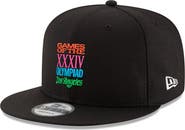 New Era Men's New Era Black LA28 Superbloom Collection 9FIFTY Snapback Hat