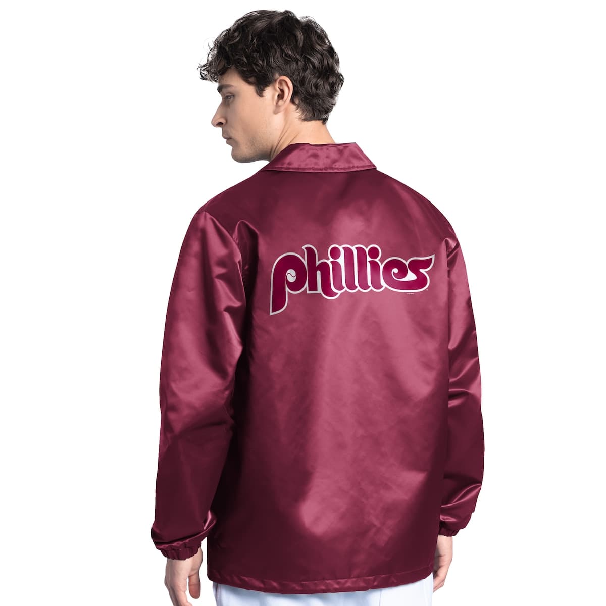 STARTER Men's Starter Burgundy Philadelphia Phillies Cooperstown