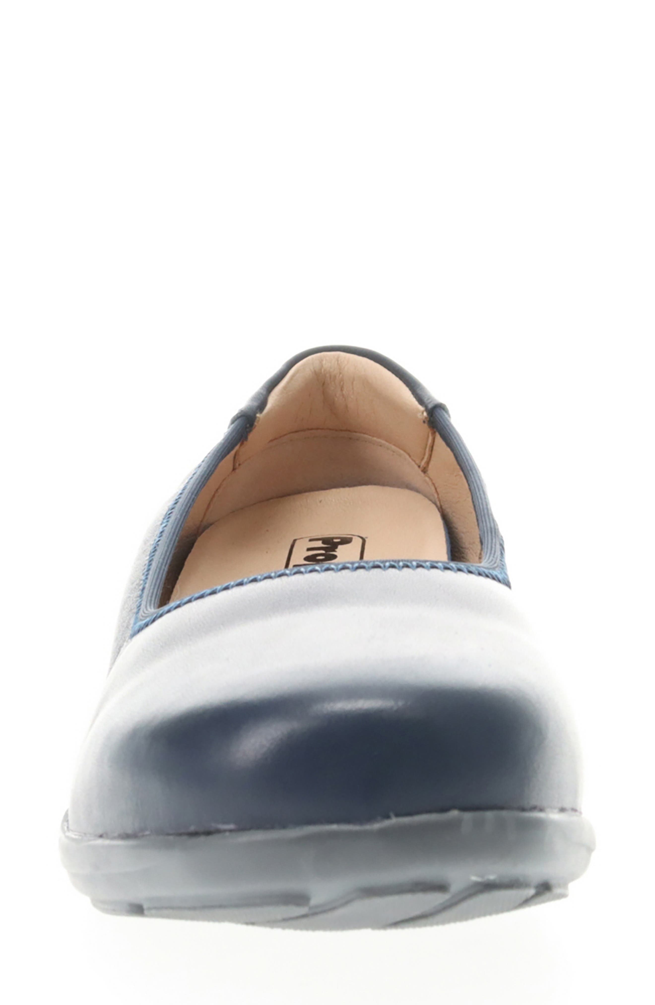 Propét Yara Wedge Slip-On, Alternate, color, Navy