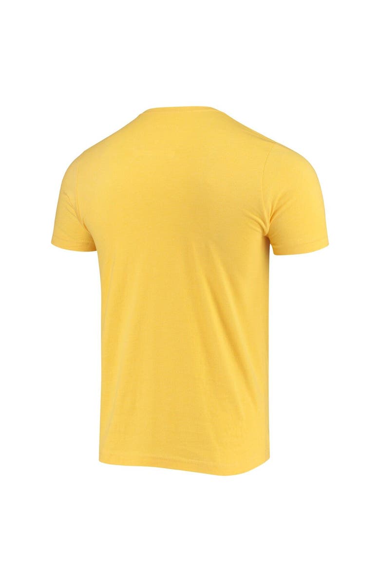 HOMEFIELD Men's Homefield Heathered Maize Michigan Wolverines Vintage Block M T-Shirt, Alternate, color,