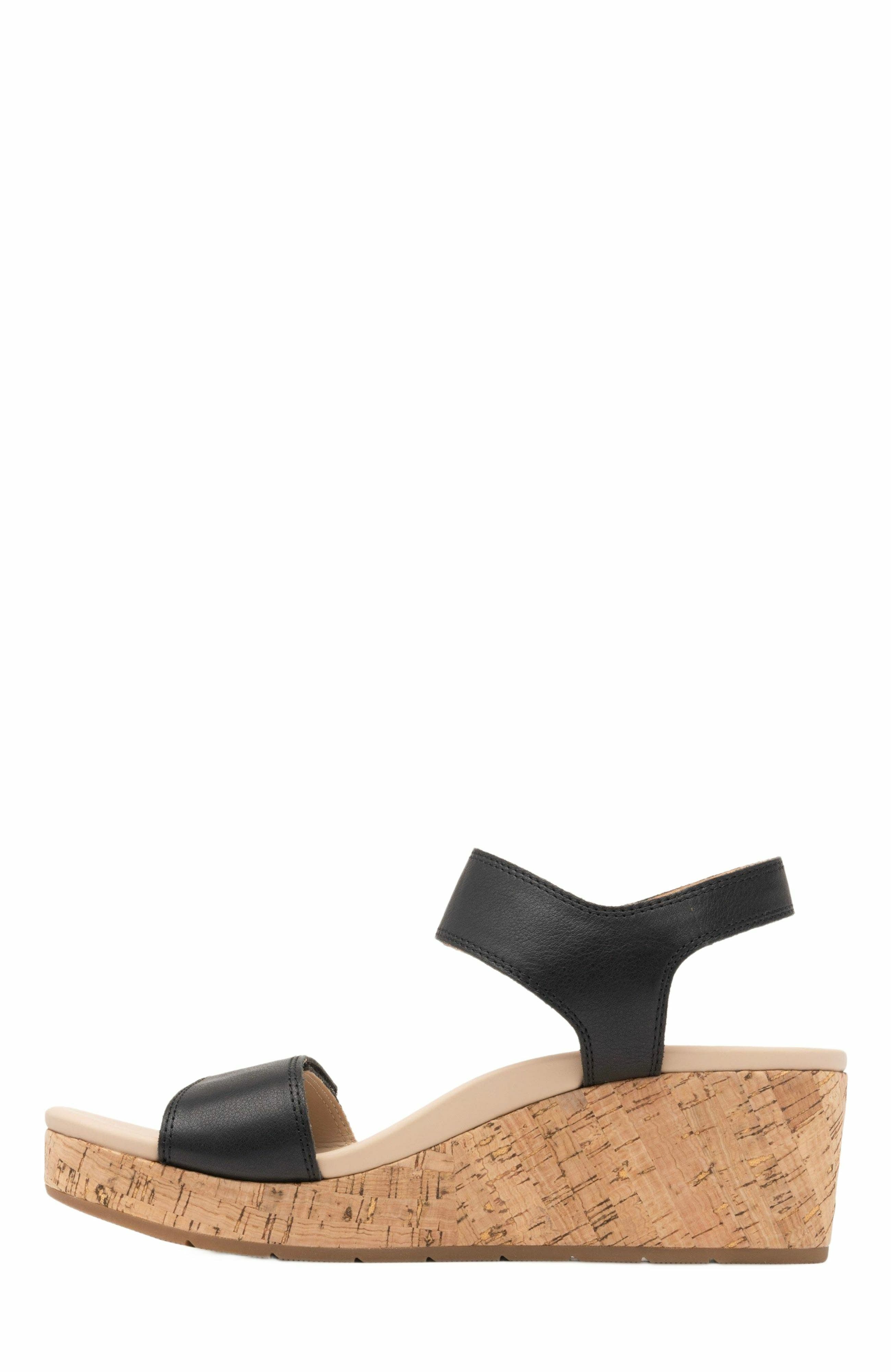 ABEO Riviera Strap Sandal, Alternate, color, Black - Metatarsal