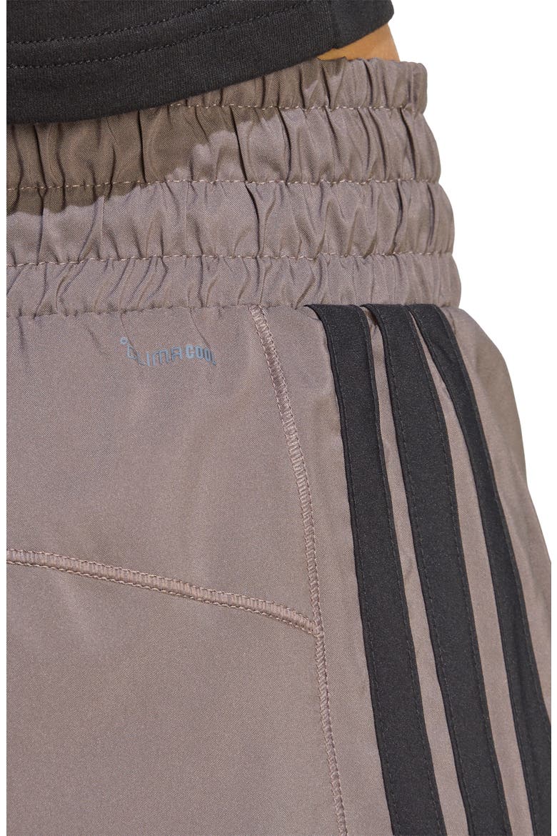 Pacer High Waist Training Shorts, Alternate, color, CHARCOAL/BLACK