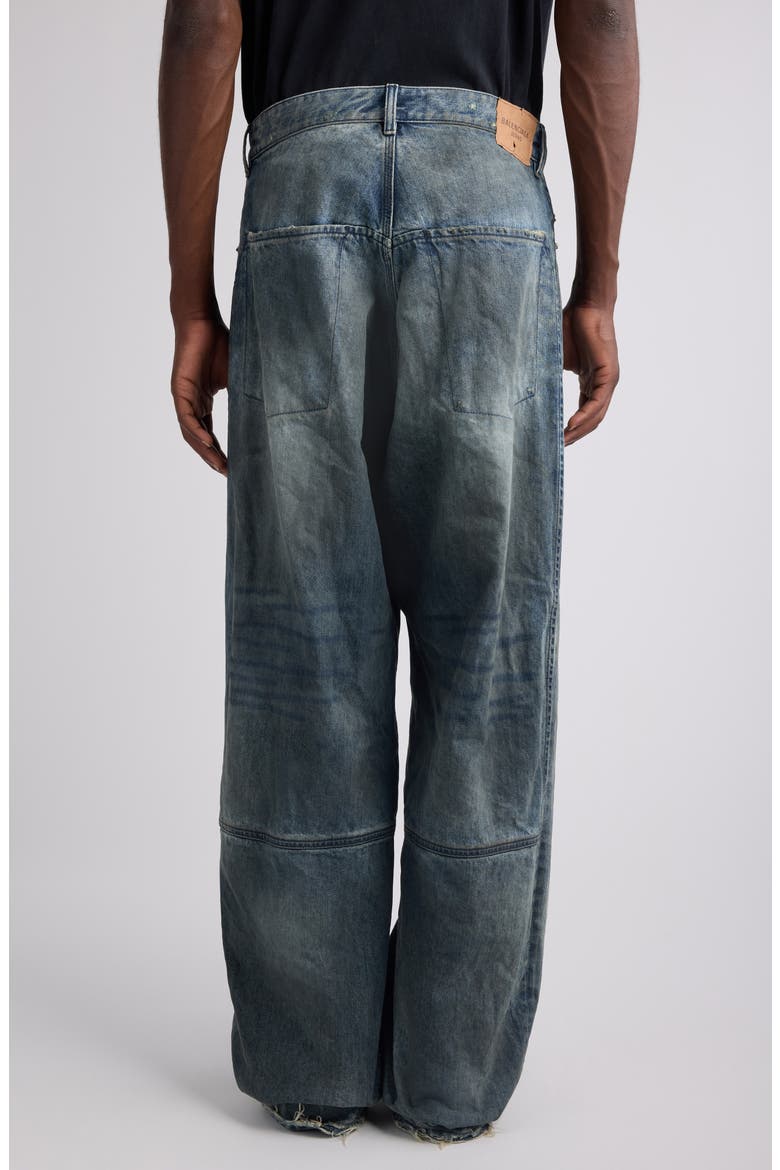 Minimal Distressed Baggy Jeans, Alternate, color, 1505 DIRTY GREY/ LIGHT BL