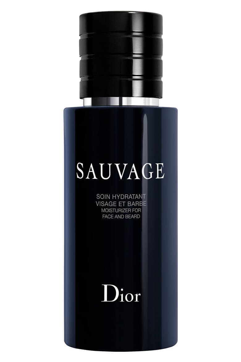 Sauvage Face & Beard Moisturizer, Main, color, NO COLOR