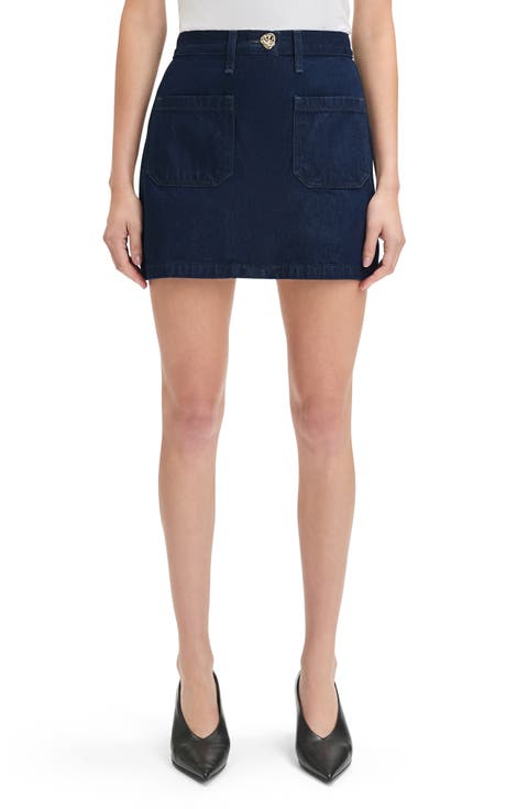 The Mimi Denim Miniskirt