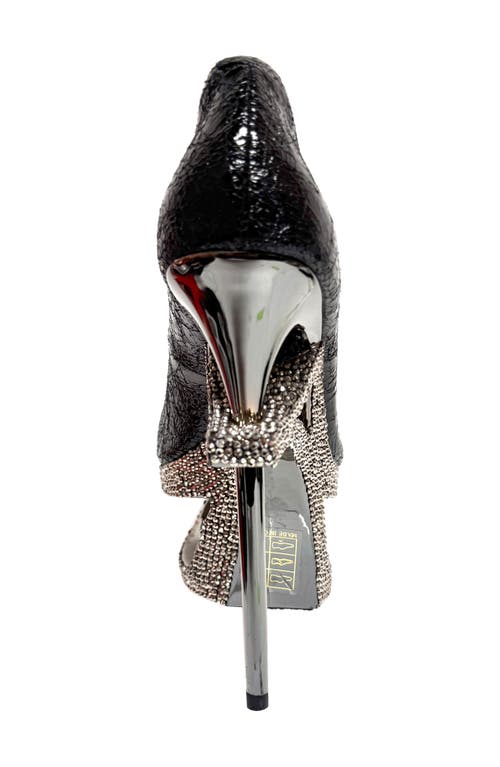 Lady Couture Platform Stiletto Pump In Black