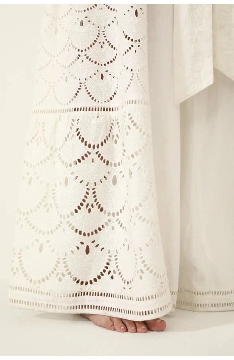 GUADALUPE DESIGN Regina Pants, Alternate, color, White