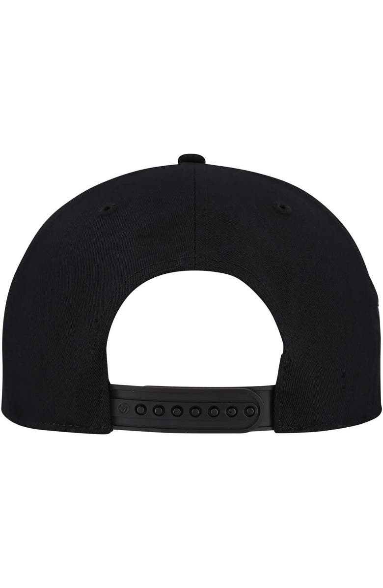 '47 Men's '47 Black Jacksonville Jaguars Overhand Speckle Hitch Adjustable Hat, Alternate, color, Black