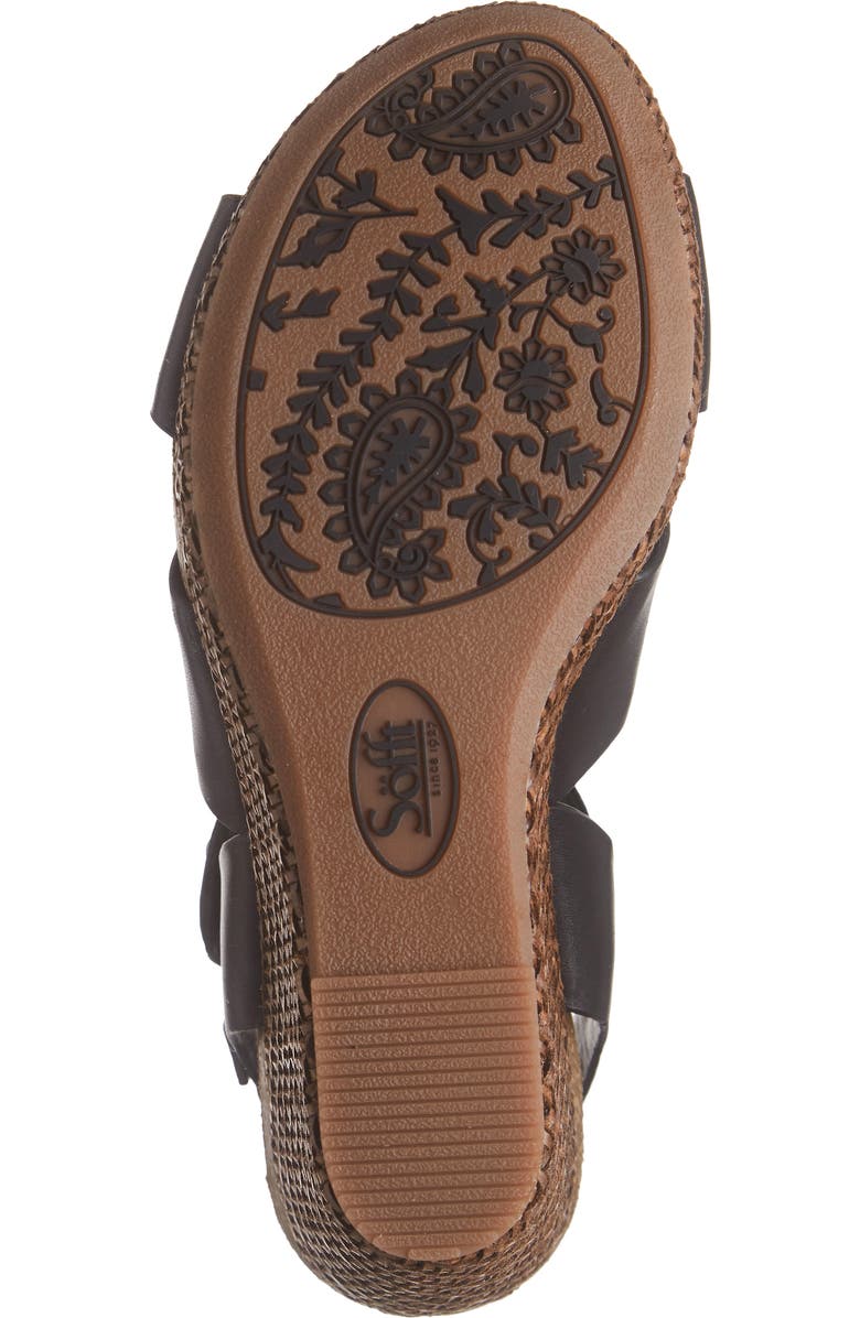 Söfft Casidy Wedge Sandal, Alternate, color,