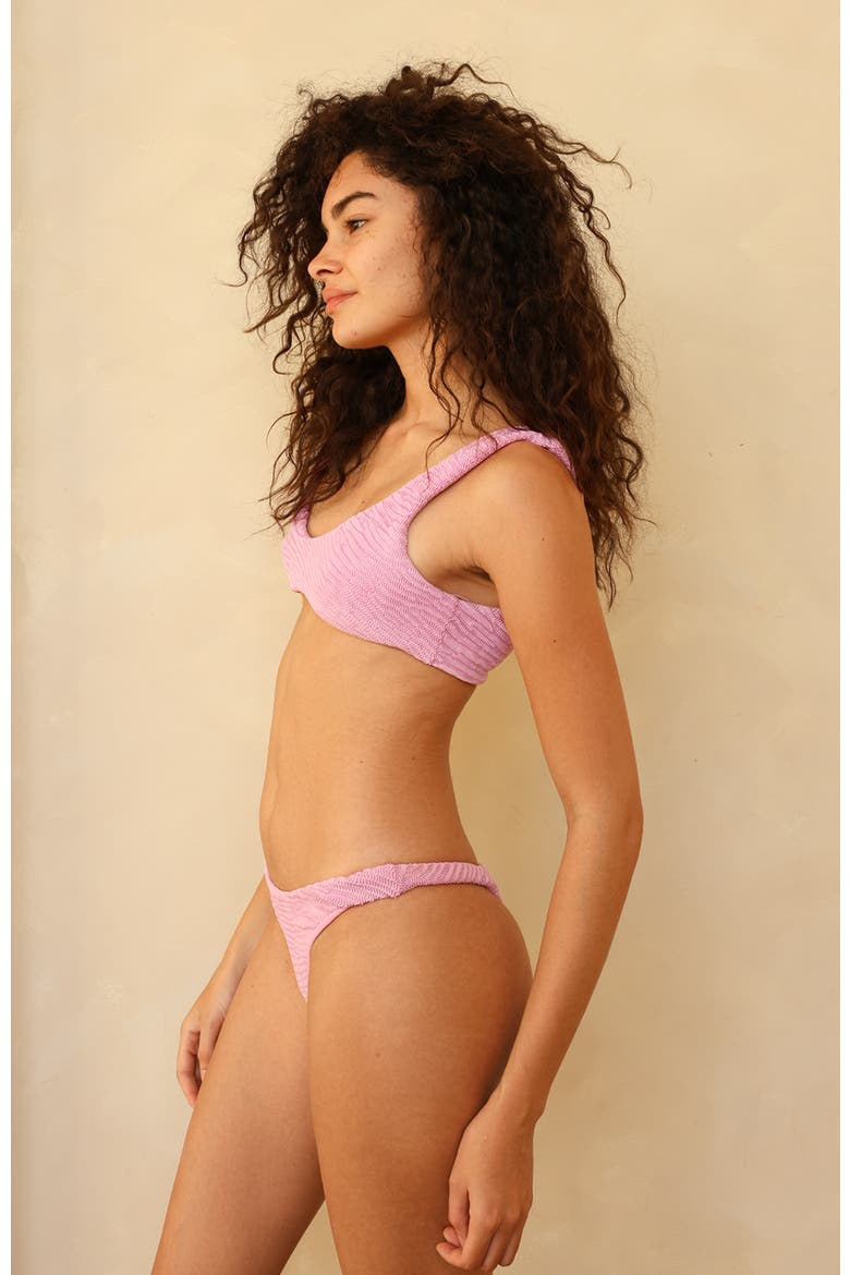 Seaport Thong Bikini Bottom, Alternate, color, Bloom