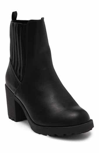 CHASE AND CHLOE Chase & Chloé Leo Lug Sole Bootie