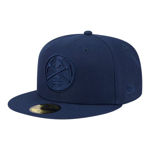 Men's New Era Navy Denver Nuggets Tonal Color Pack 59FIFTY Fitted Hat