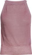 Veronica Beard Solomon Knit Linen Blend Tank