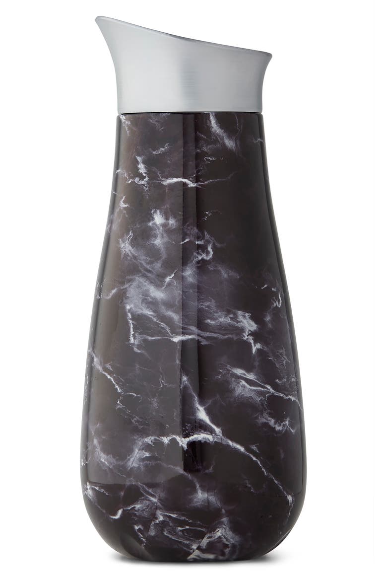 Insulated Carafe, Main, color, BLACK MARBLE