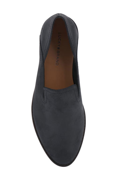 Lucky Brand Ellanzo Leather Loafer In Black