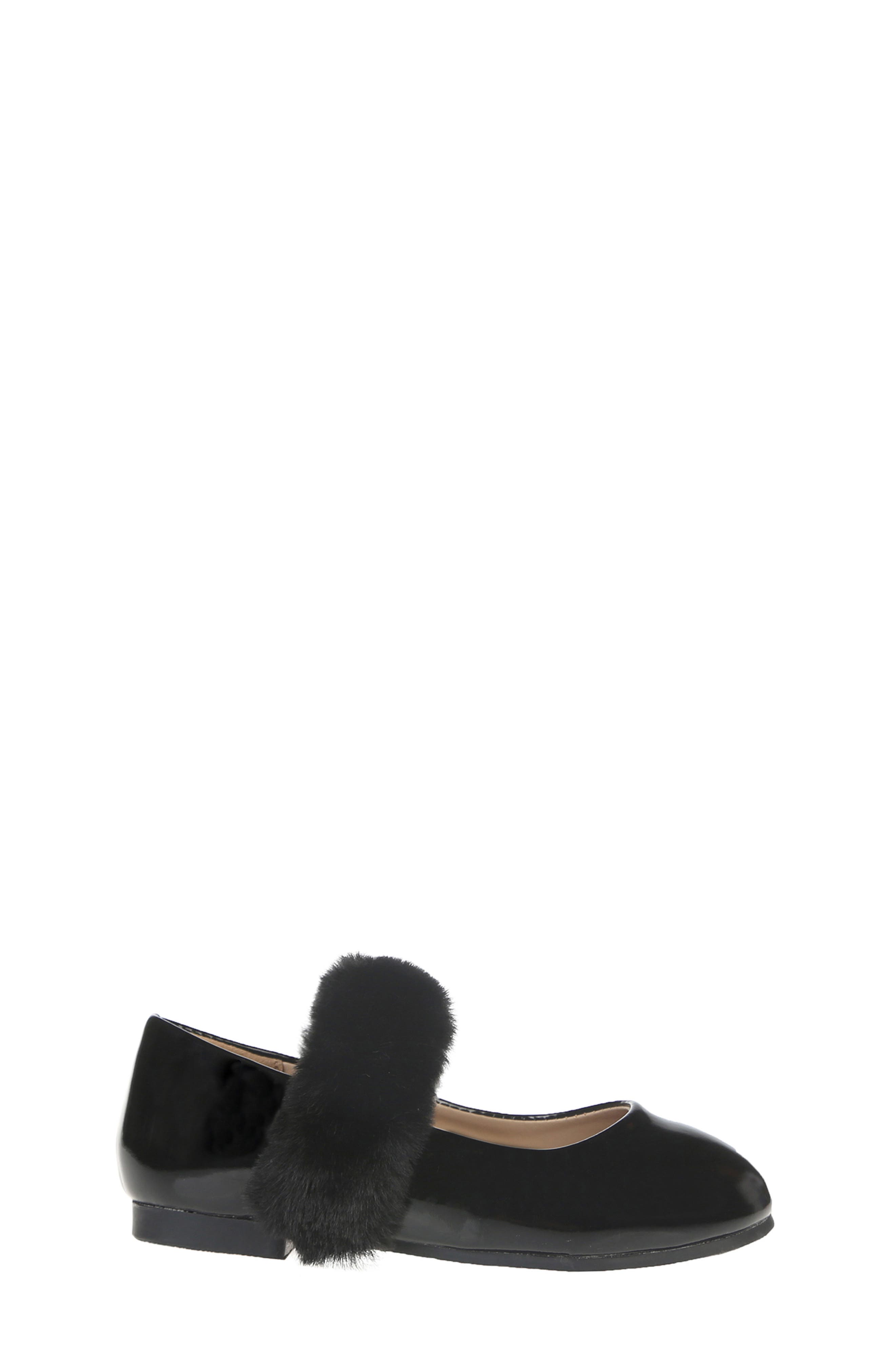 Vince Camuto Faux Fur Strap Mary Jane, Alternate, color, 