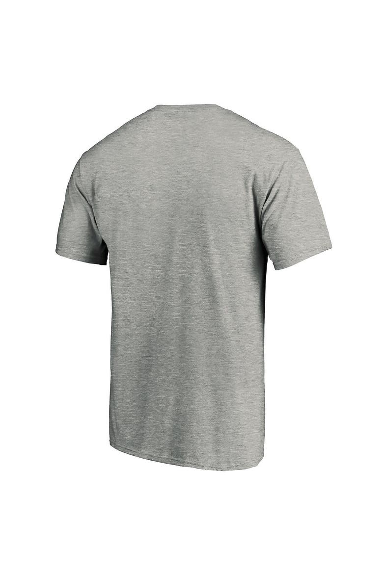 Men's Fanatics Branded Heathered Gray Los Angeles Rams Primary Logo T-Shirt, Alternate, color, Heather Gray