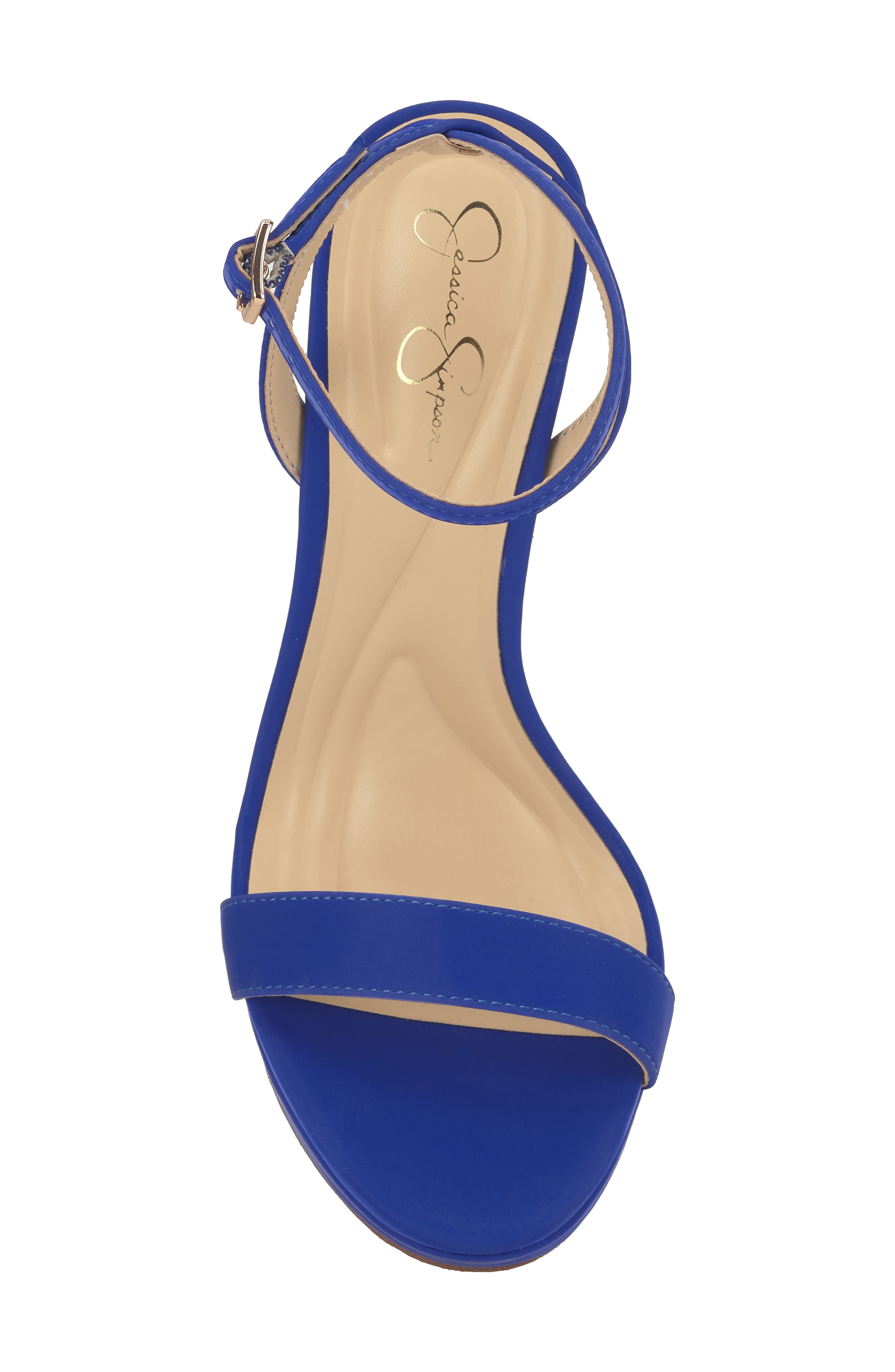 Divra Ankle Strap Stiletto Sandal, Alternate, color, BLUE ROYALE