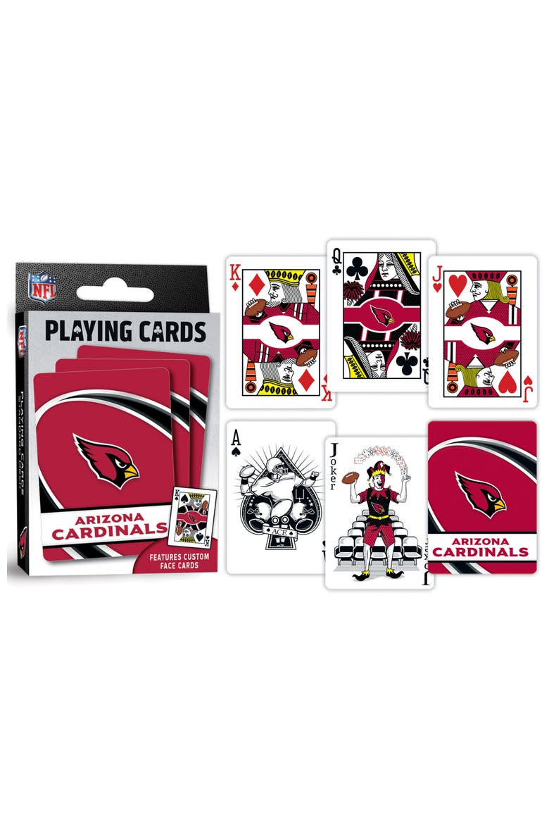 Arizona Cardinals Playing Cards, Alternate, color, Multicolor