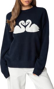 EDIKTED Swan Oversize Sweater