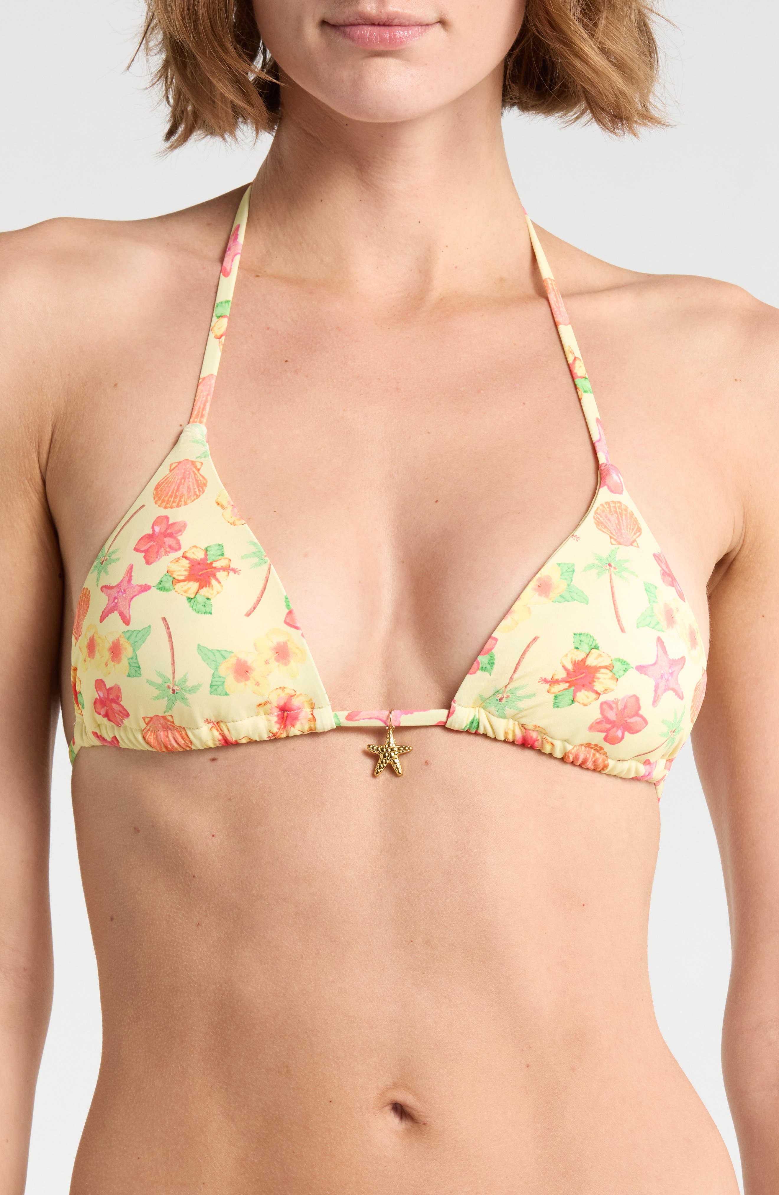 Dippin Daisys Palm Triangle Bikini Top