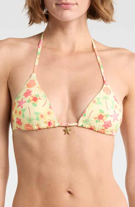 Dippin Daisys Palm Triangle Bikini Top
