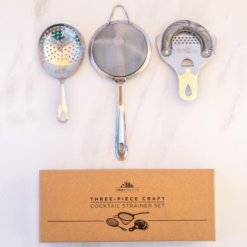 A Bar Above 3-piece Cocktail Strainer Set In Stainless Steel
