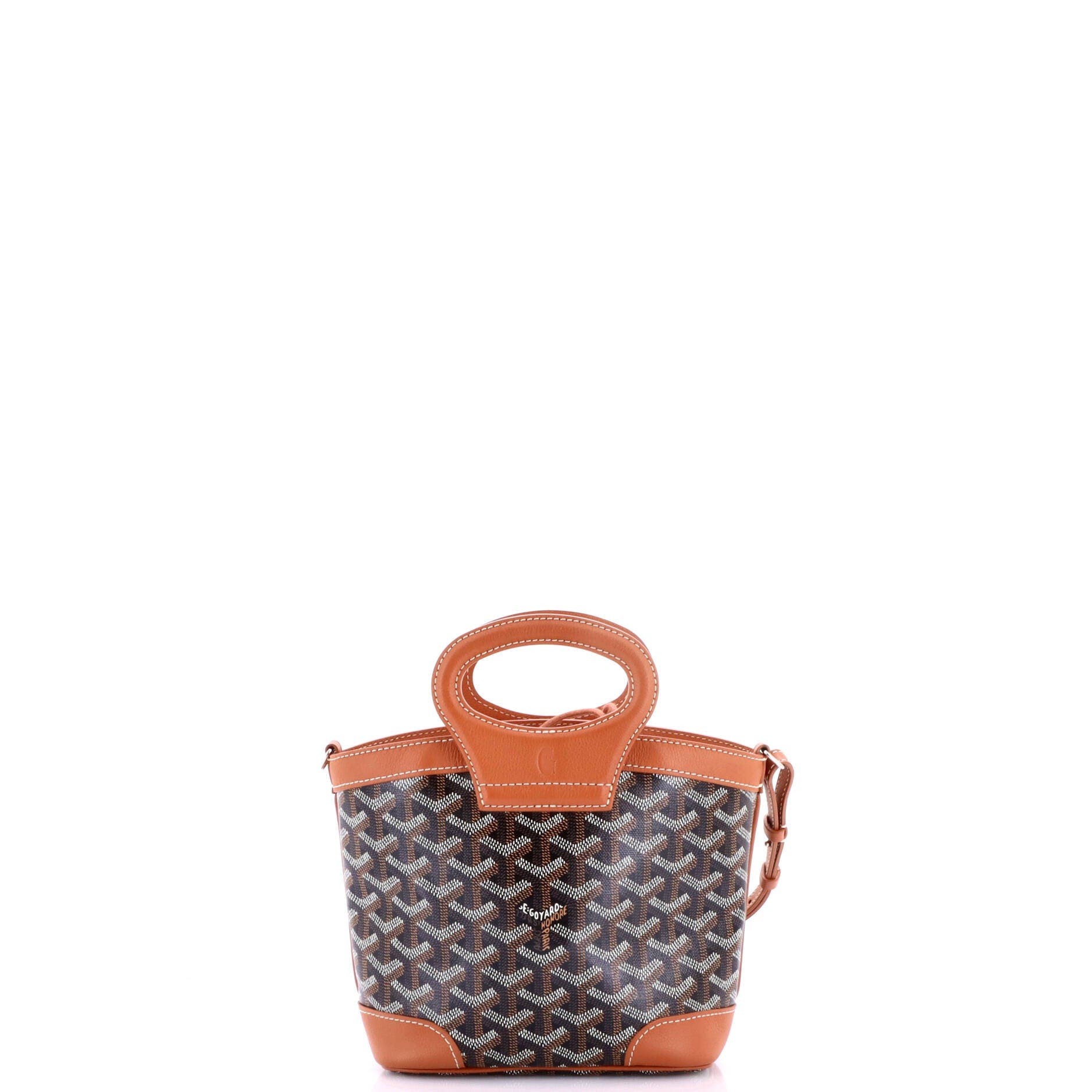 Beluga Bag Coated Canvas Mini, Alternate, color, Brown