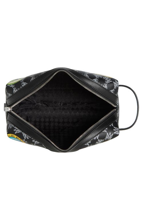 Amiri Station Patch Coated Canvas Dopp Kit