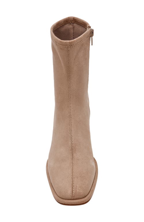 Steve Madden Pammy Block Heel Bootie In Brown
