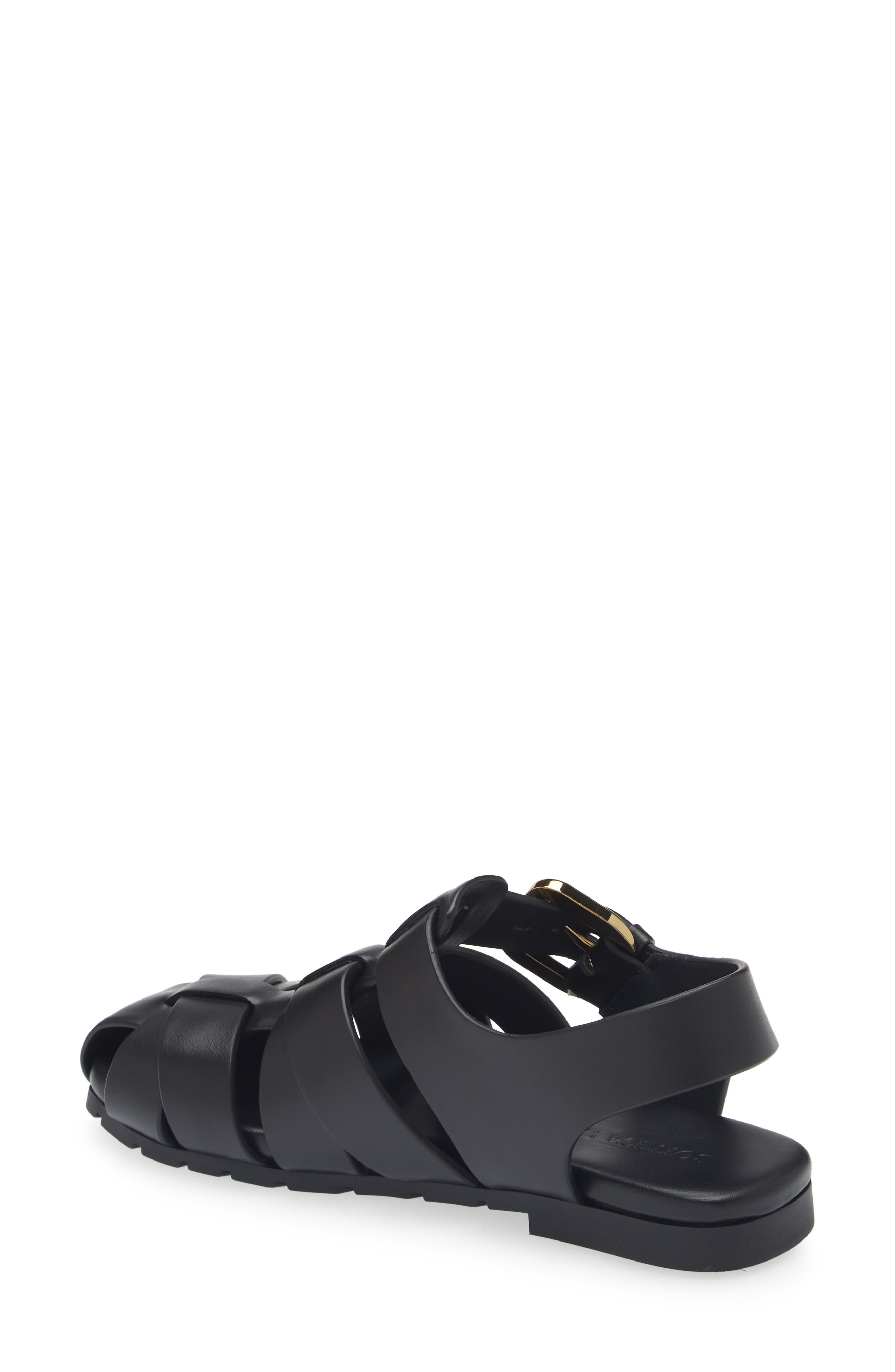 Bottega Veneta Alfie Fisherman Sandal, Alternate, color, 