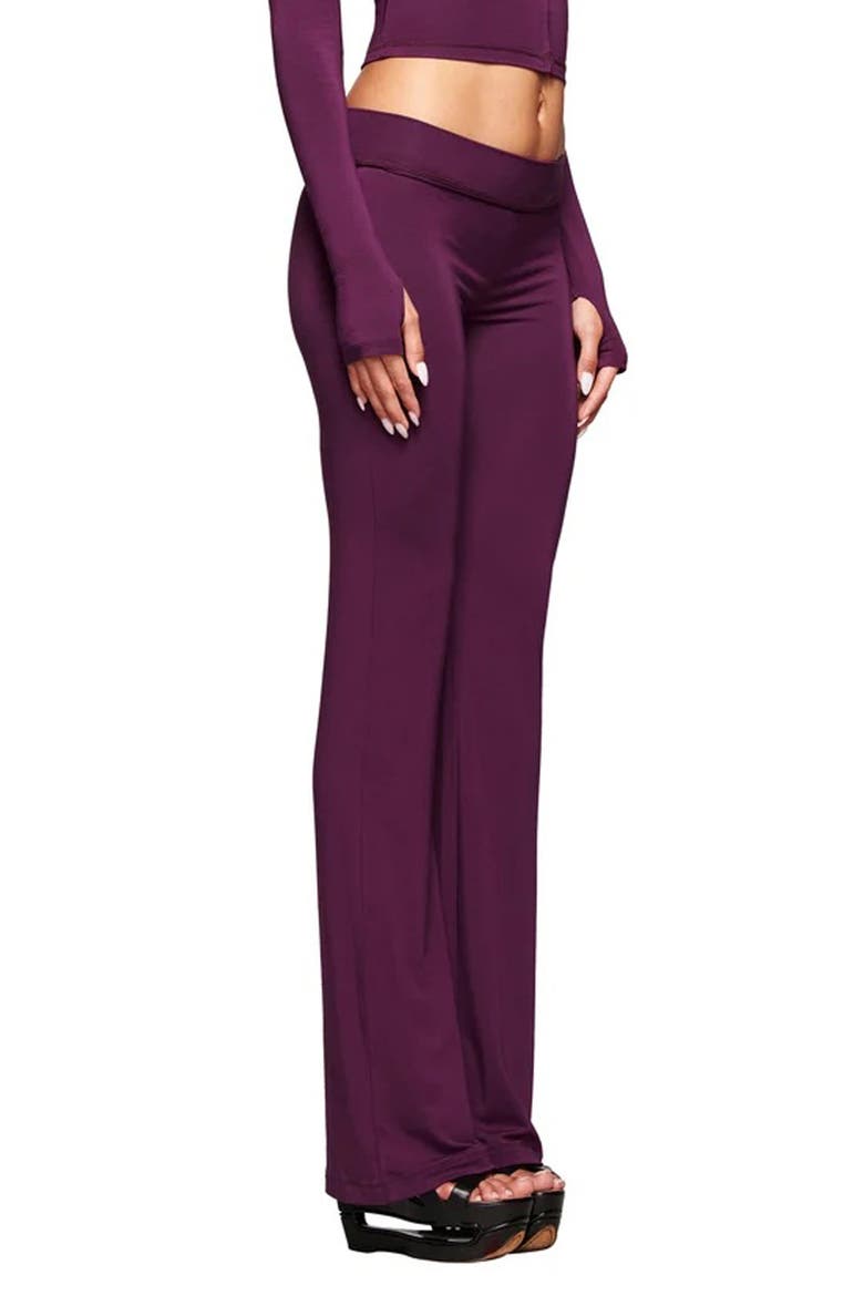 Blare Track Pants, Alternate, color, PLUM