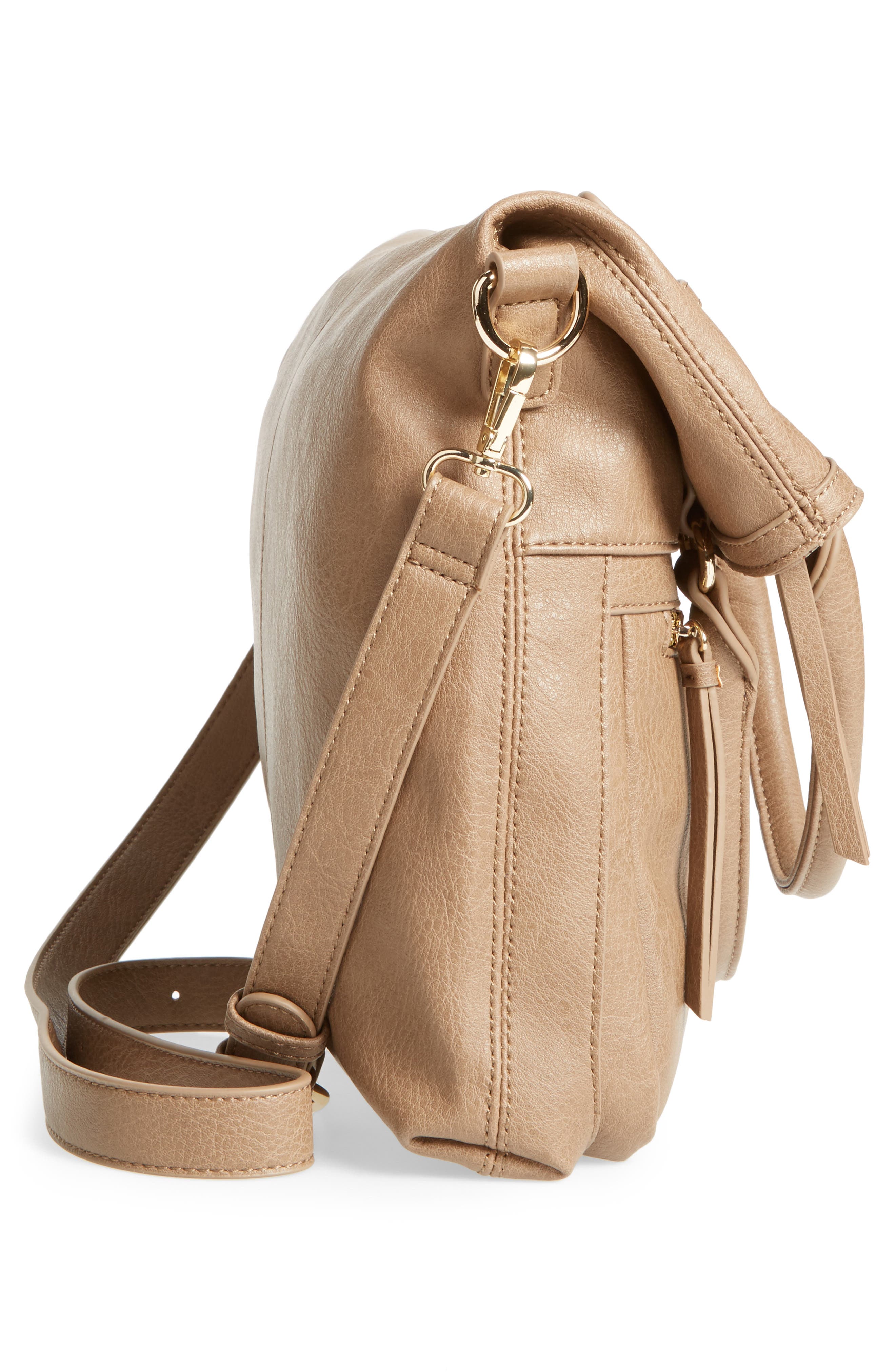 Charlie Foldover Tote, Alternate, color, TAUPE