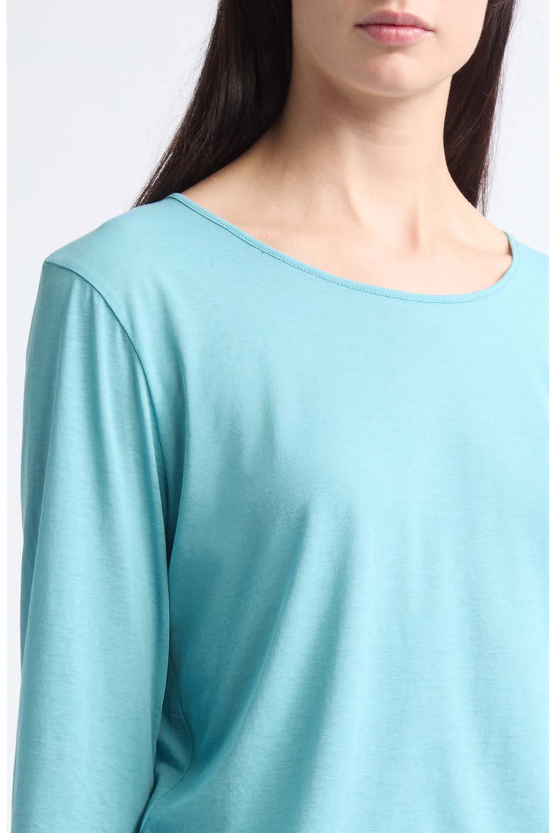 Milo Long Sleeve Cotton Jersey T-Shirt, Alternate, color, SKYE
