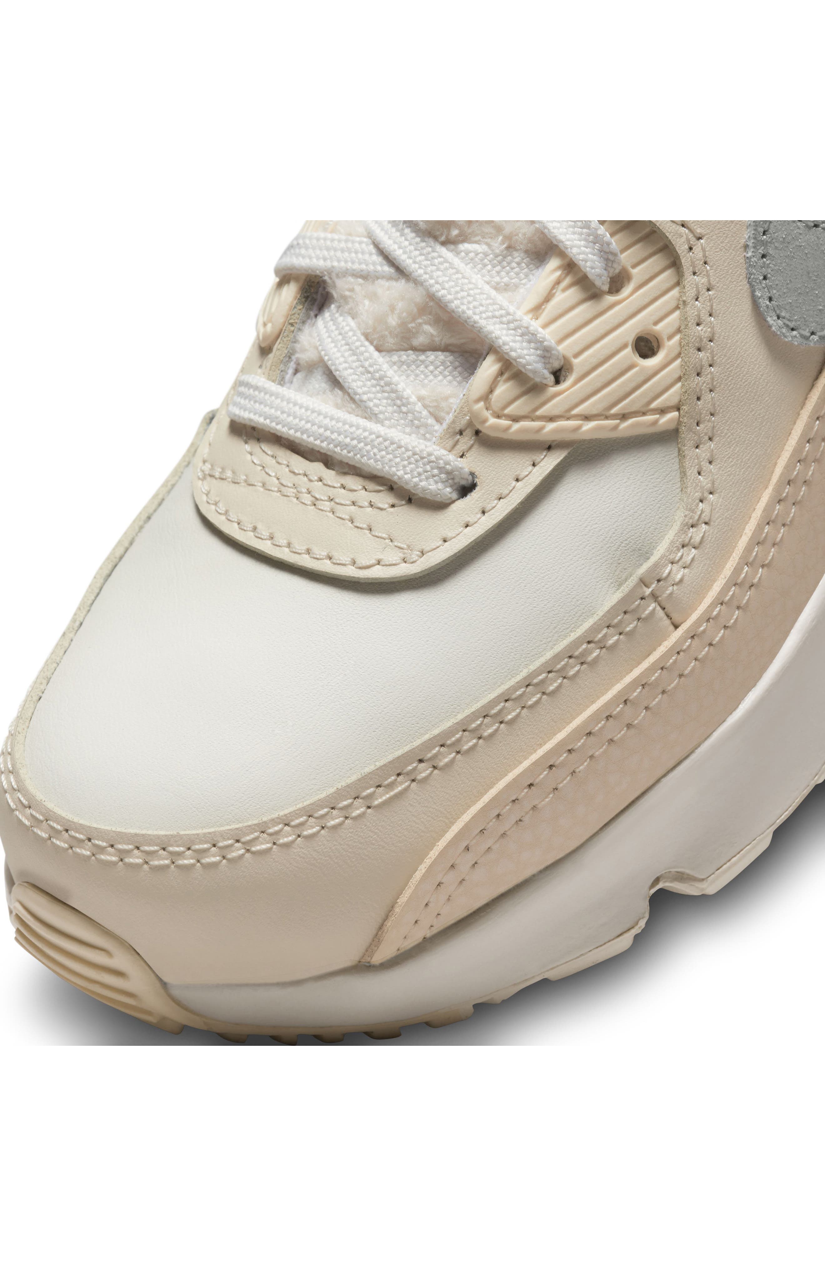 Kids' Air Max 90 LTR Sneaker, Alternate, color, PHANTOM/ PEARL/ SILVER