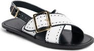 THE OFFICE OF US Ms. Camille Leather Sandal
