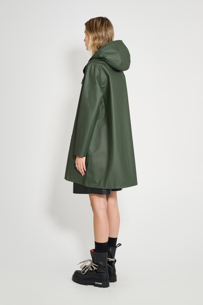 Mosebacke Lightweight Raincoat, Alternate, color, Green